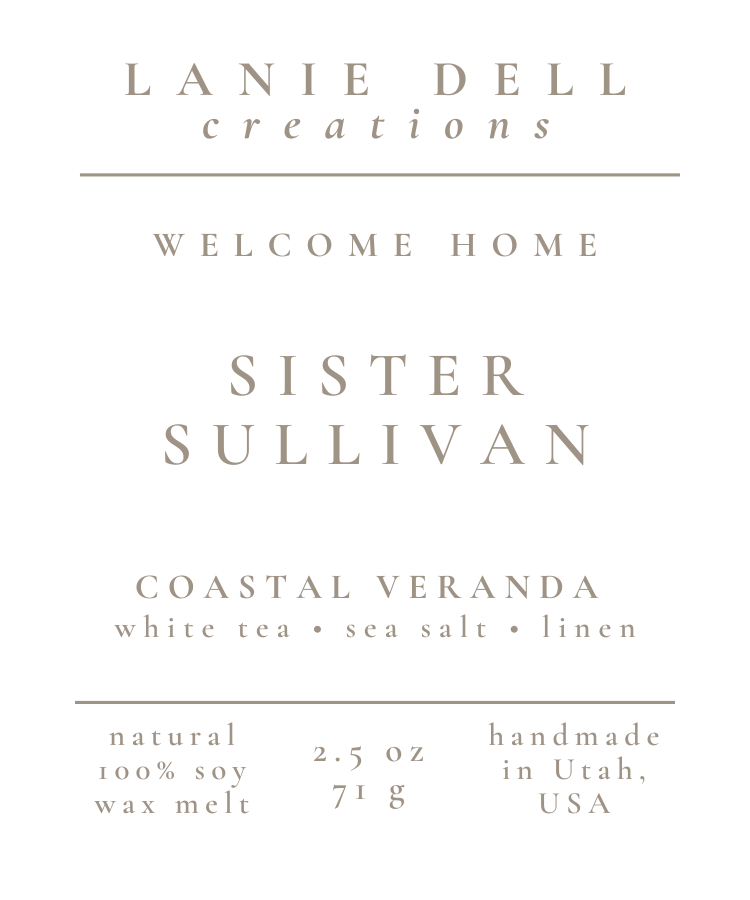 2.5 oz Wax Melt - Custom Label